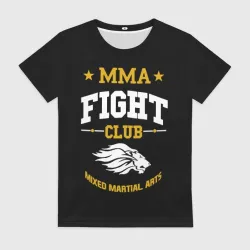 Женская футболка 3D ММА fight club
