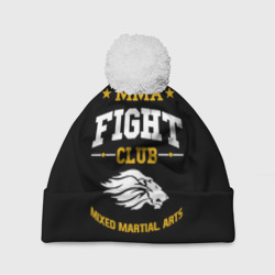 Шапка 3D c помпоном ММА fight club