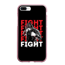 Чехол для iPhone 7Plus/8 Plus матовый Fight fight fight