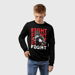 Детский свитшот 3D Fight fight fight - фото 2