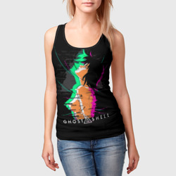 Женская майка 3D Мотоко Кусанаги - Призрак в доспехах - фото 2