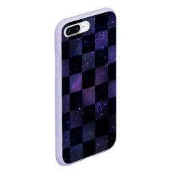 Чехол для iPhone 7Plus/8 Plus матовый Space Neon Chessboard - фото 2