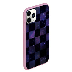 Чехол для iPhone 11 Pro Max матовый Space Neon Chessboard - фото 2