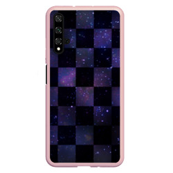 Чехол для Honor 20 Space Neon Chessboard
