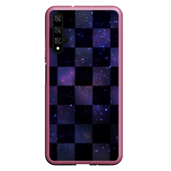 Чехол для Honor 20 Space Neon Chessboard