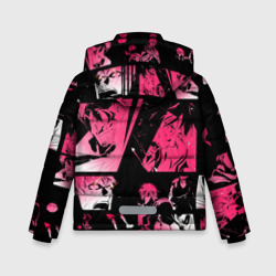 Куртка с принтом Акаши Сейджуро лучшие моменты для любого человека, вид сзади №1. Цвет основы: черный