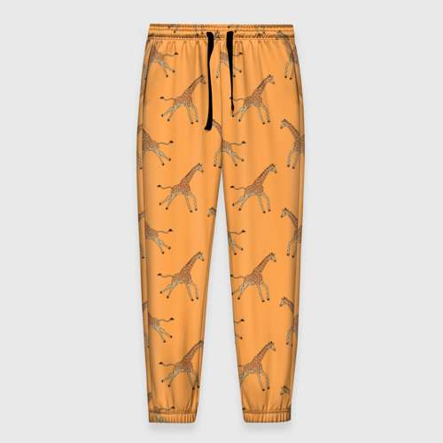 Мужские брюки 3D Жирафы паттерн, цвет 3D печать