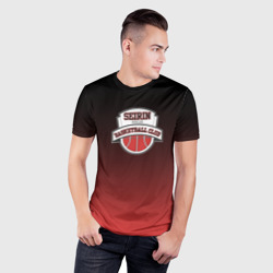 Мужская футболка 3D Slim Баскетбольный клуб seirin - фото 2
