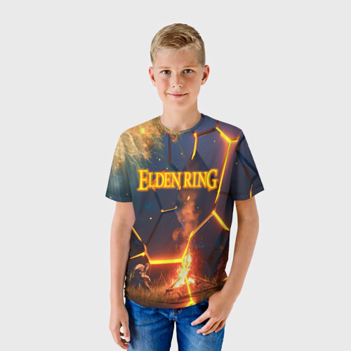 Детская футболка 3D Elden Ring RPG, цвет 3D печать - фото 3