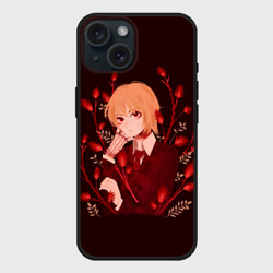 Чехол силиконовый для Apple iPhone 15 матовый Курапика в цветах