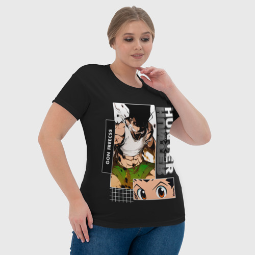 Женская футболка 3D с принтом Гон Фрикс арт, фото #4