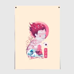 Постер Хисока арт Hunter x Hunter