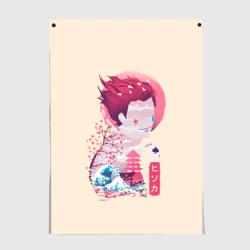 Постер Хисока арт Hunter x Hunter