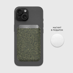 Картхолдер Magsafe магнитный Цифра Флора пиксельный камуфляж - фото 2