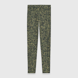 Леггинсы 3D Цифра Флора пиксельный камуфляж
