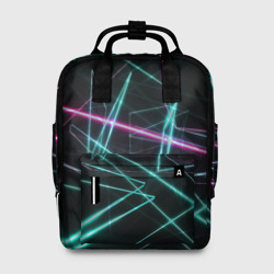 Женский рюкзак 3D Лазерная композиция
