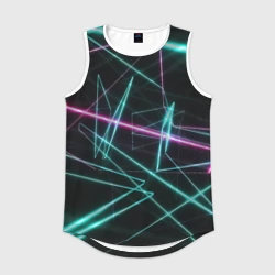 Мужская спортивная майка 3D Лазерная композиция
