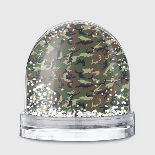 Игрушка Снежный шар Камуфляж - Camouflage