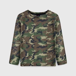 Детский лонгслив 3D Камуфляж - Camouflage