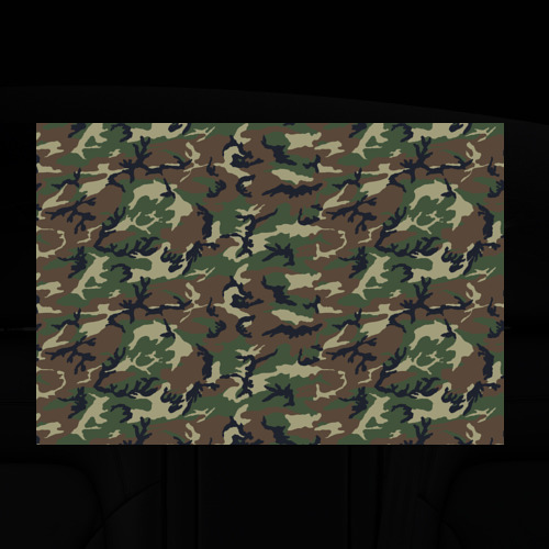 Наклейка на авто - для заднего стекла Камуфляж - Camouflage - фото 5