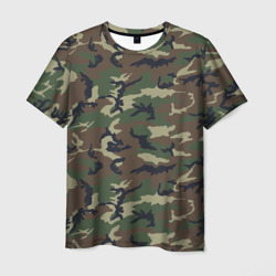 Камуфляж - Camouflage – Мужская футболка 3D с принтом купить со скидкой в -26%