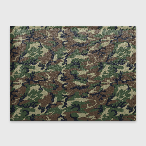 Обложка для студенческого билета Камуфляж - Camouflage, цвет зеленый