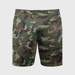 Мужские шорты спортивные Камуфляж - Camouflage