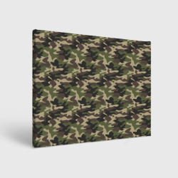 Холст прямоугольный Лесной Камуфляж Camouflage