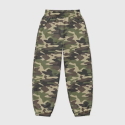 Женские джоггеры оверсайз 3D Лесной Камуфляж Camouflage