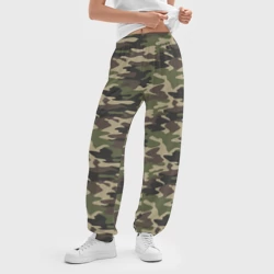 Женские джоггеры оверсайз 3D Лесной Камуфляж Camouflage - фото 2