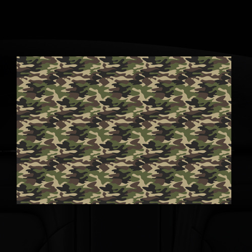 Наклейка на авто - для заднего стекла Лесной Камуфляж Camouflage - фото 5