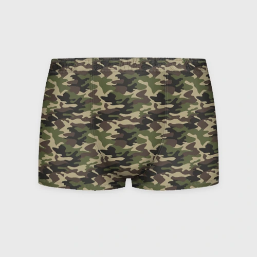 Мужские трусы 3D Лесной Камуфляж Camouflage
