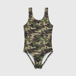 Детский купальник 3D Лесной Камуфляж Camouflage - фото 2