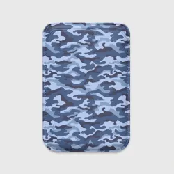 Картхолдер Magsafe магнитный Синий Камуфляж Camouflage