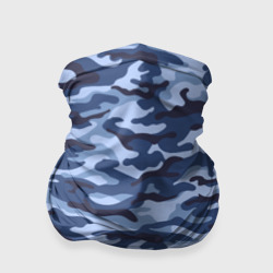 Бандана-труба 3D Синий Камуфляж Camouflage