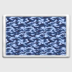 Магнит 45*70 Синий Камуфляж Camouflage