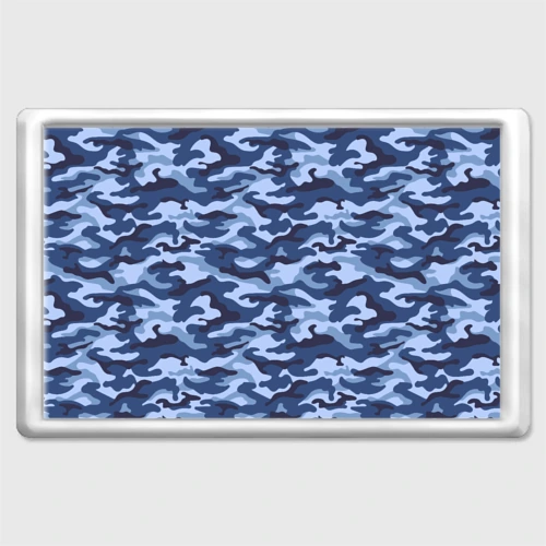 Магнит 45*70 Синий Камуфляж Camouflage