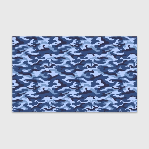 Бумага для упаковки 3D Синий Камуфляж Camouflage