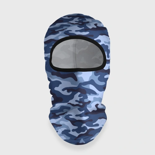 Балаклава 3D Синий Камуфляж Camouflage
