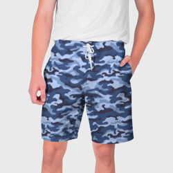 Мужские шорты 3D Синий Камуфляж Camouflage