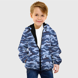 Детская куртка 3D Синий Камуфляж Camouflage - фото 2