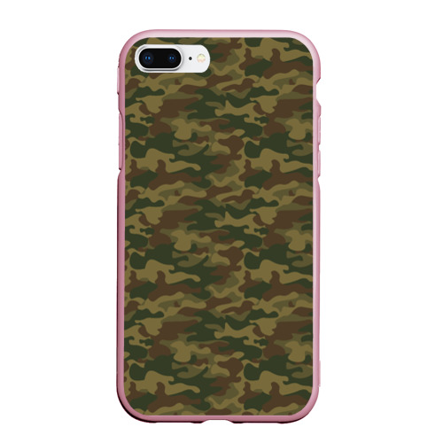 Чехол для iPhone 7Plus/8 Plus матовый Камуфляж Camouflage