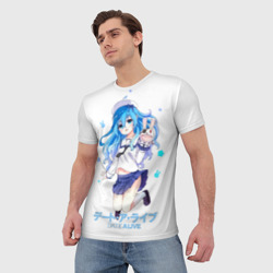 Мужская футболка 3D Йошино Химекава - Рандеву с жизнью - фото 2