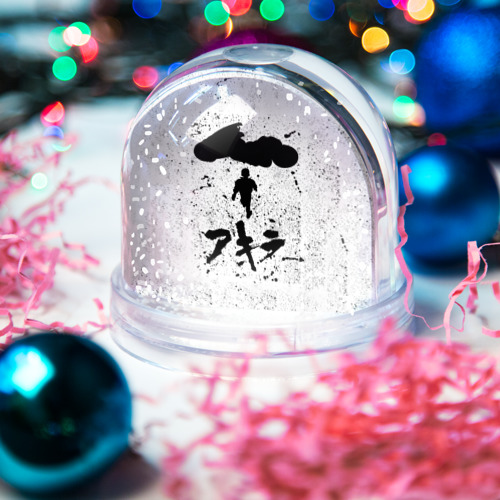 Игрушка Снежный шар Akira черный постер - фото 3