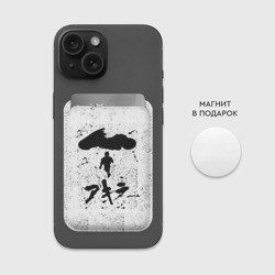 Картхолдер Magsafe магнитный Akira черный постер - фото 2