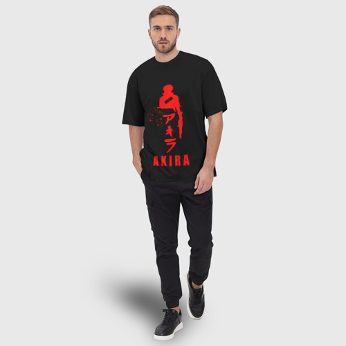 Мужская футболка oversize 3D Shoutarou Kaneda - Akira, цвет 3D печать - фото 5