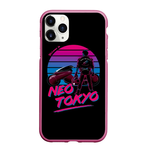 Чехол для iPhone 11 Pro матовый Welkome to Neo Tokyo Akira, цвет малиновый