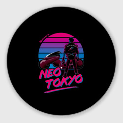 Круглый коврик для мышки Welkome to Neo Tokyo Akira