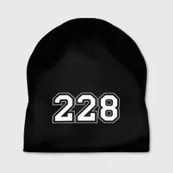 Шапка 3D 228 Black