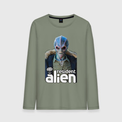Мужской лонгслив хлопок Resident alien